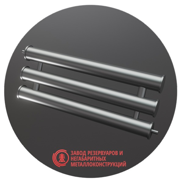 Регистры отопления трехрядные РСП-3x48x2.0-5000 мм